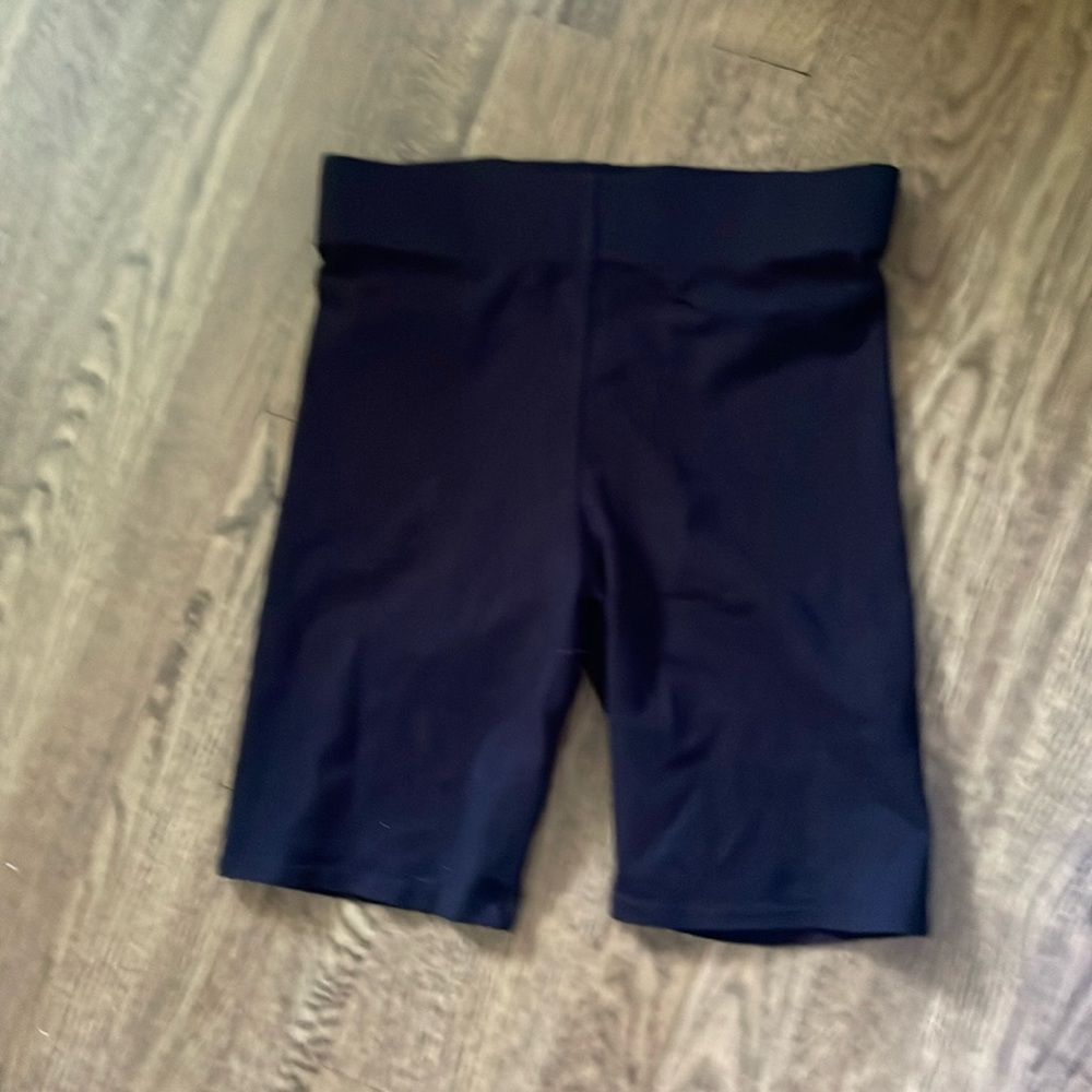 High waisted biker shorts